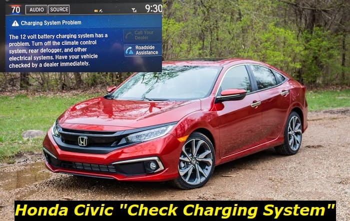 honda civic check chraging system (1)